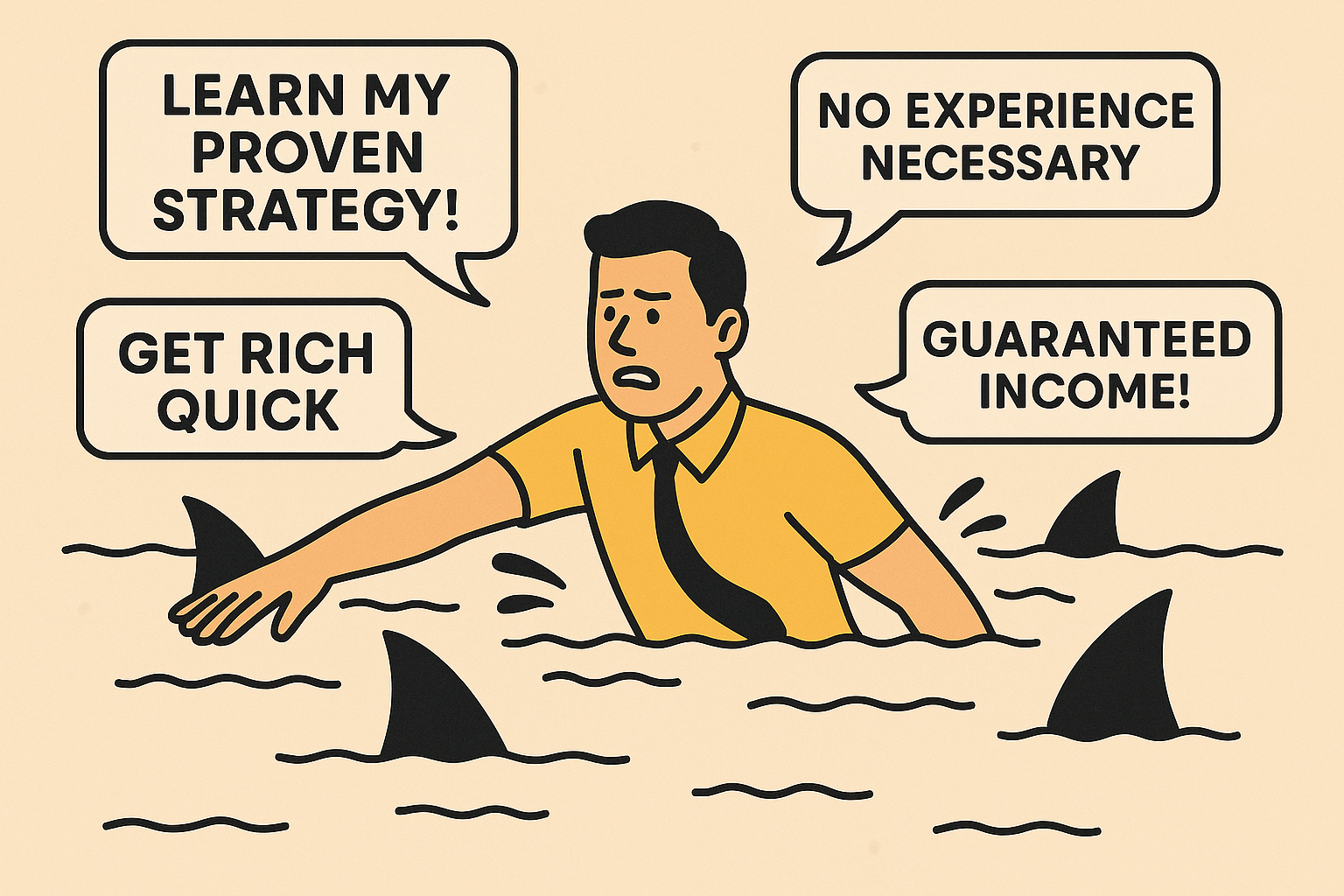 Navigating the Shark Infested Waters of Trading Education