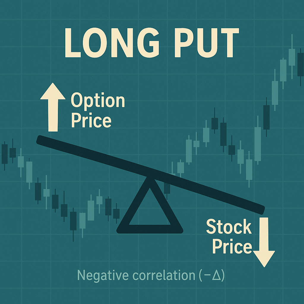 Long Put Negatively Correlated 