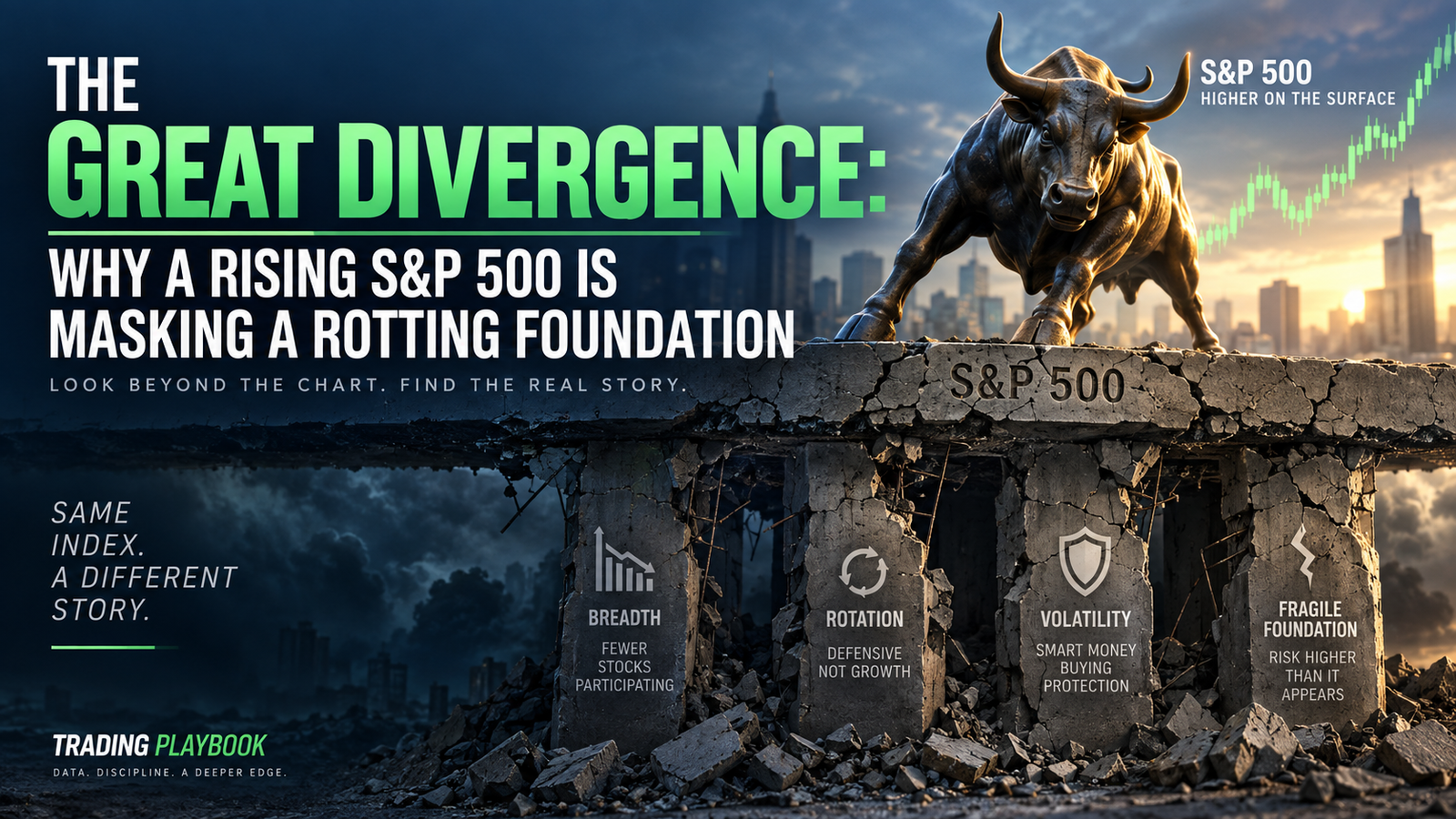 The Great Divergence: Why a Rising S&P 500 is Masking a Rotting Foundation
